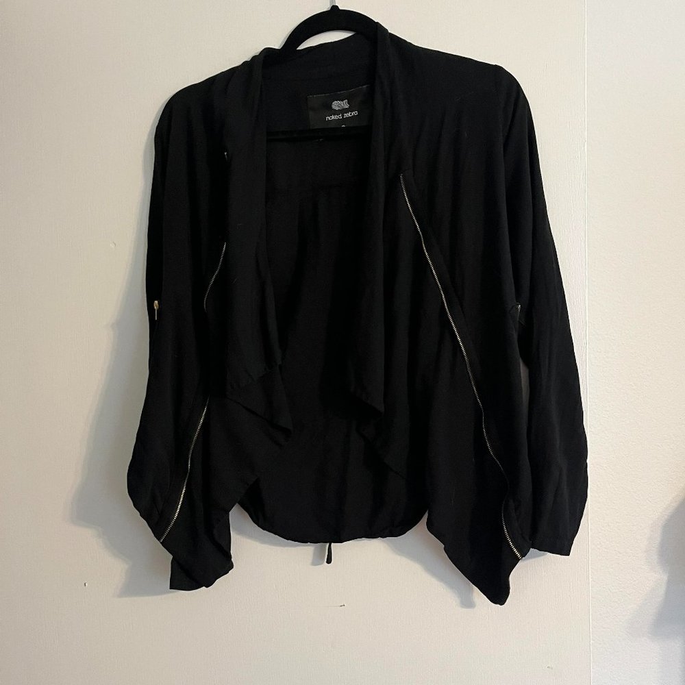 Naked Zebra Jacket Size Small